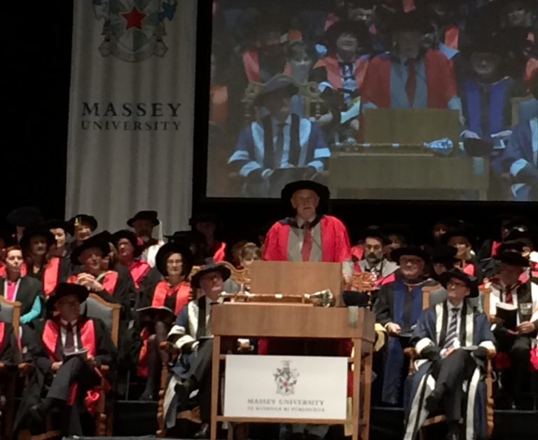 Massey University Graduation Address